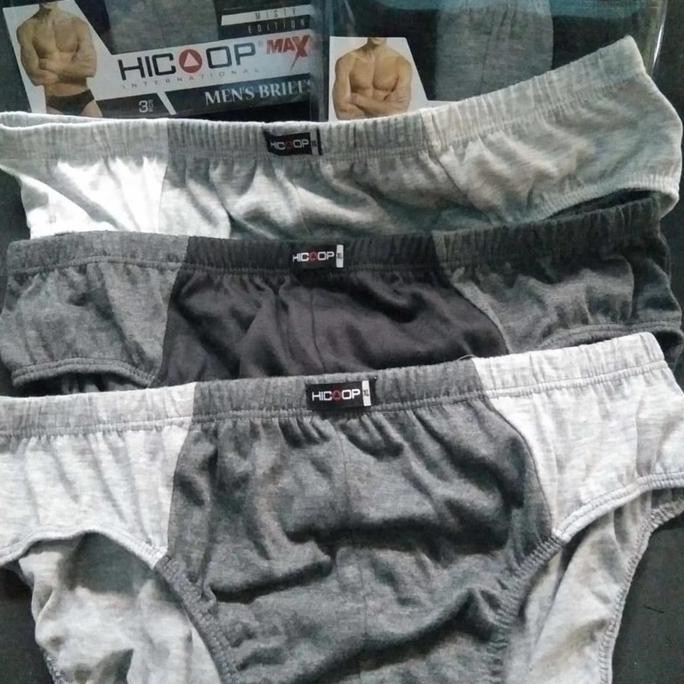 || MONALISA / celana dalam pria hicoop max 3in1 warna sesuai foto size M L XL ||~~~