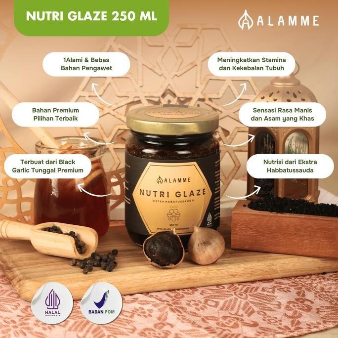 

PROMO ALAMME NUTRI GLAZE 250ML BEBAS GULA SELAI ORGANIK ALAMI