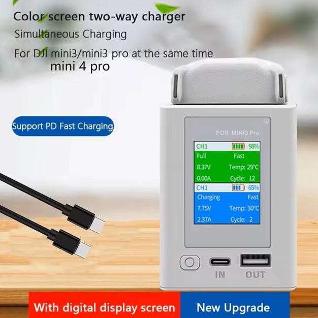 CHARGING HUB DJI MINI 3 PRO DJI MINI 3 Mini 4 TWO WAY CHARGER