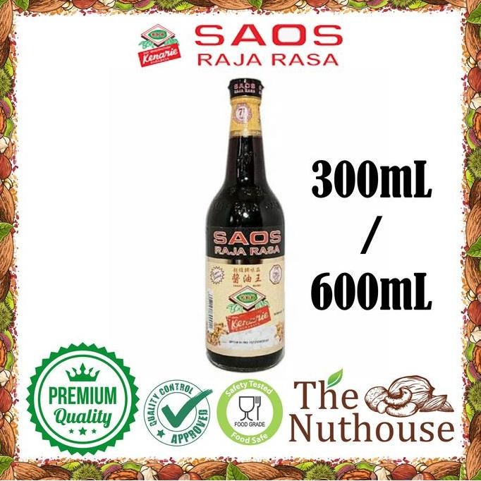 Tersedia Saos Raja Rasa Kecap KKK Kenarie 300mL / 600mL [Halal]