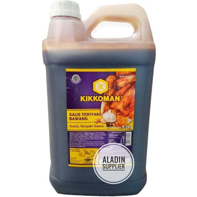 

PROMO KIKKOMAN GARLIC TERYAKI SAUCE- SAUS TERIYAKI BAWANG JERIGEN 5.7KG