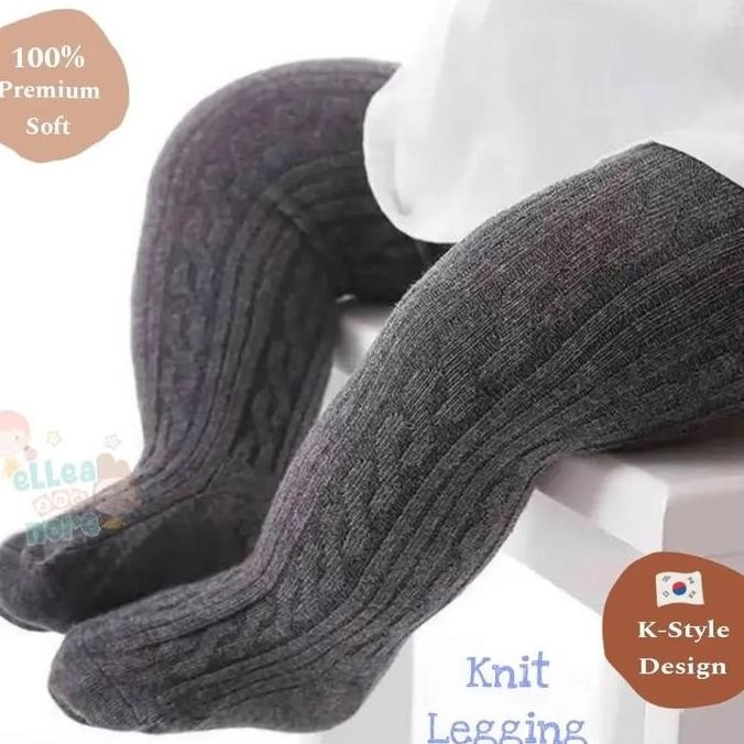Rosita- Legging Knit Bayi Impor Celana Panjang Rajut Bayi