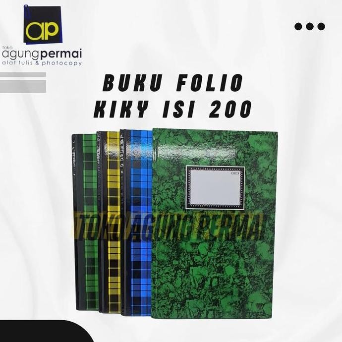 

produk baru!! buku folio kiky isi 200