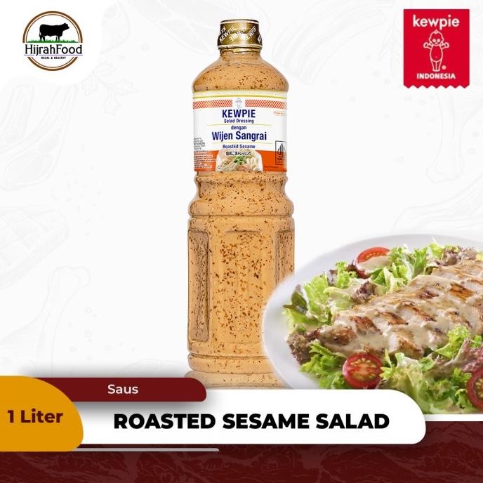 

Tersedia Kewpie Salad Dressing Roasted Sesame / Wijen Sangrai (1 Liter)