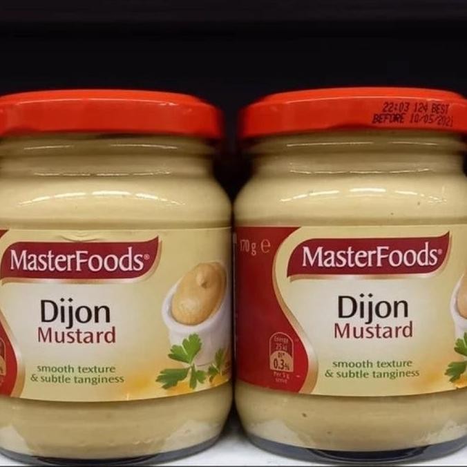 

PROMO MASTERFOODS DIJON MUSTARD 170GR