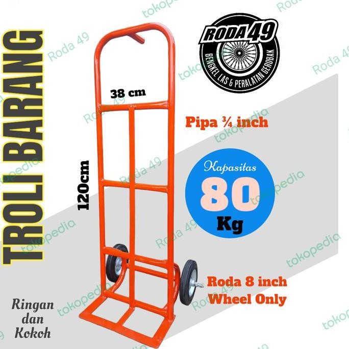 Troli Barang 2 Roda Serbaguna High Quality