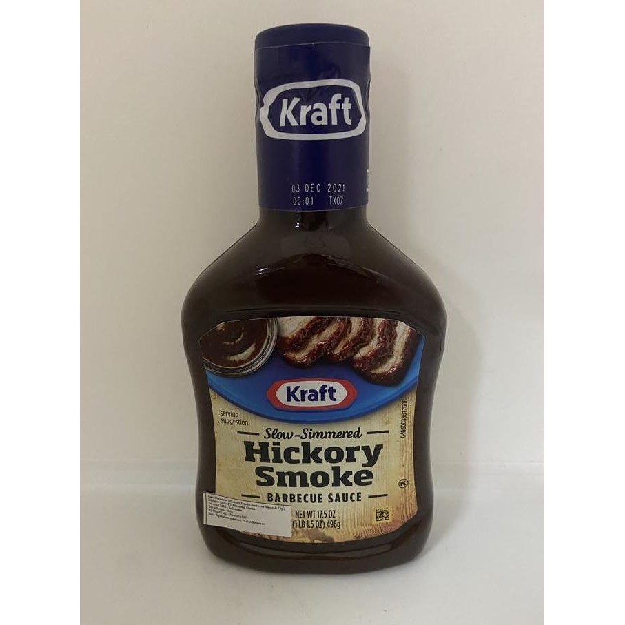 

Ready KRAFT HICKORY SMOKE BARBEQUE SAUCE 498 GR
