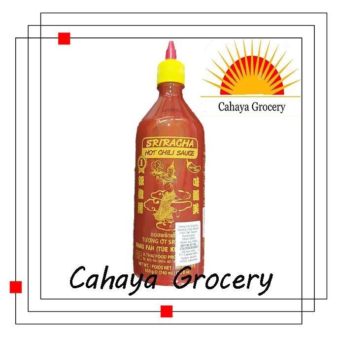 

nang fah sriracha hot chilli sauce thailand 740ml terlaris