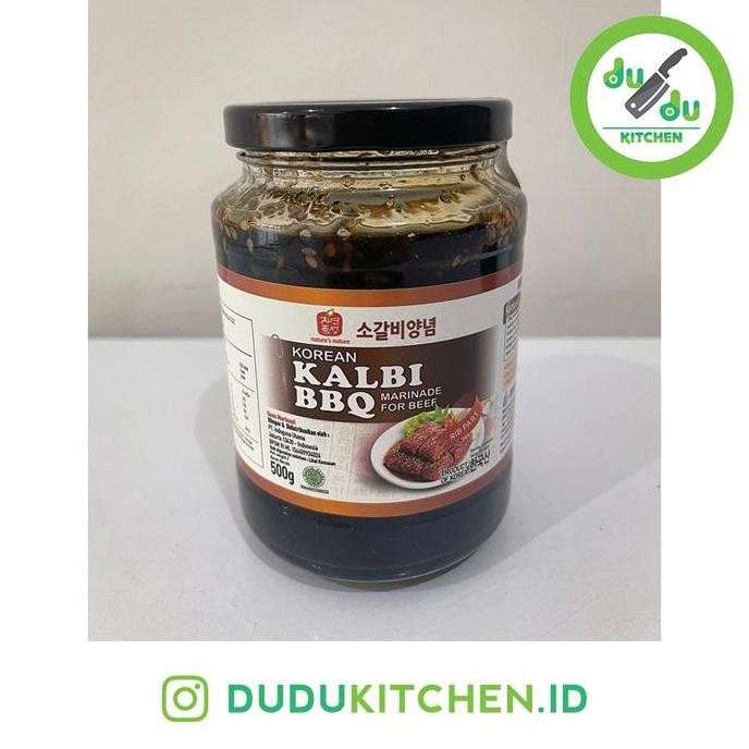 

(dudu kitchen) jinsung kalbi - bbq marinade sauce bumbu 500gr terlaris