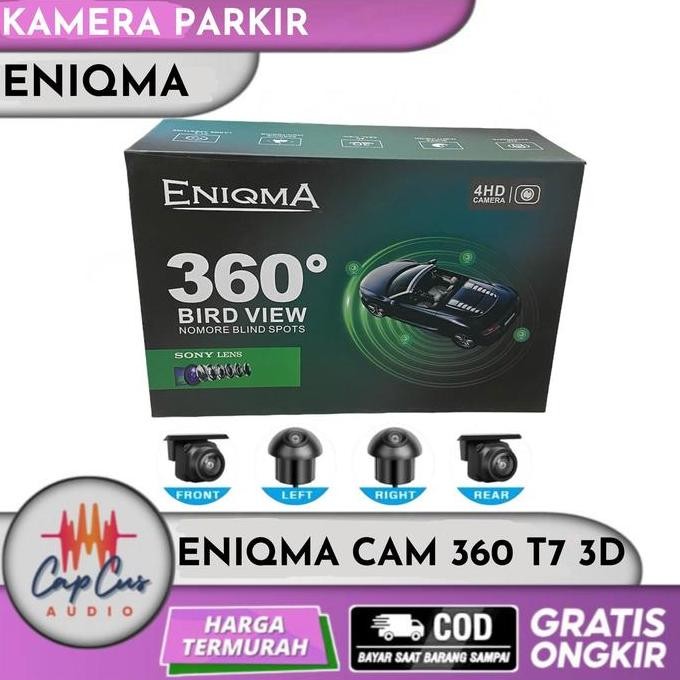 Kamera 360 Eniqma 3D Eg-6218 Pro Hd / Camera 360 Enigma 4 Hd Sony Lens Best Seller