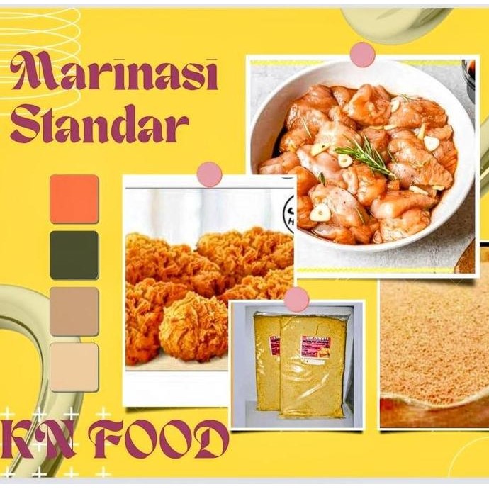 

marinasi marinade ayam chicken / bumbu perendam ayam standar 1kg terlaris