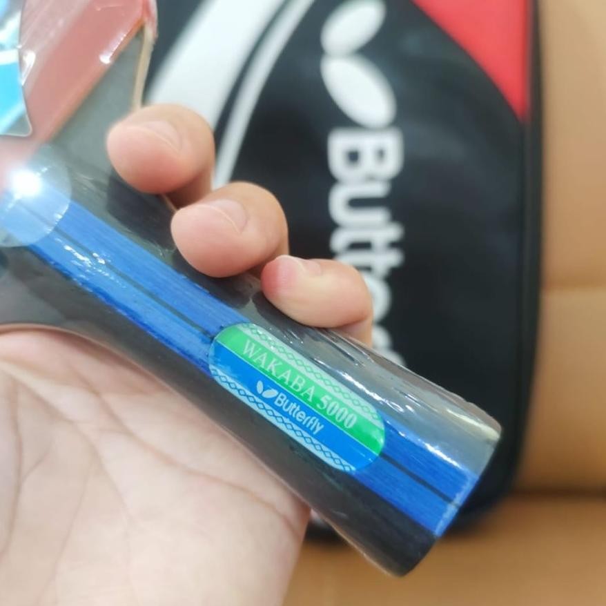 Of14 fth-56 Bet Tenis Meja Bat Pingpong Butterfly Wakaba 5000 FULL COVER ADDOY Termurah Viral