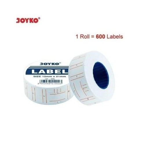 

ready Price Label / Label Harga 1 Baris Joyko LB-2RL isi 10 rol