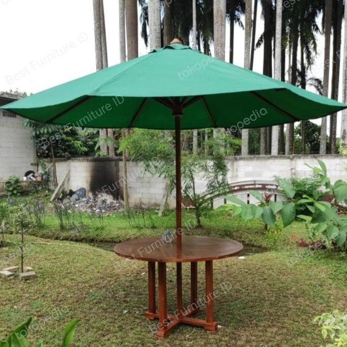 Meja Payung Taman Outdoor