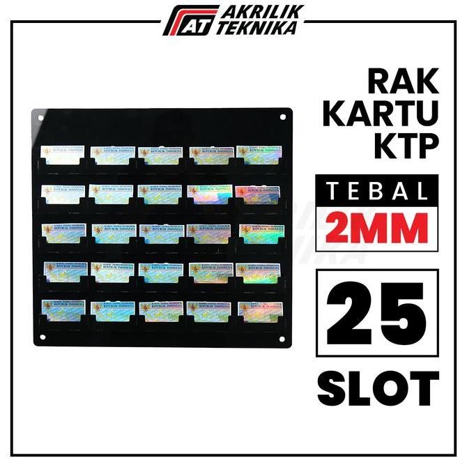 

BEBAS ONGKIR - Tempat Rak KTP / Holder Penyimpanan Kartu / Card Holder