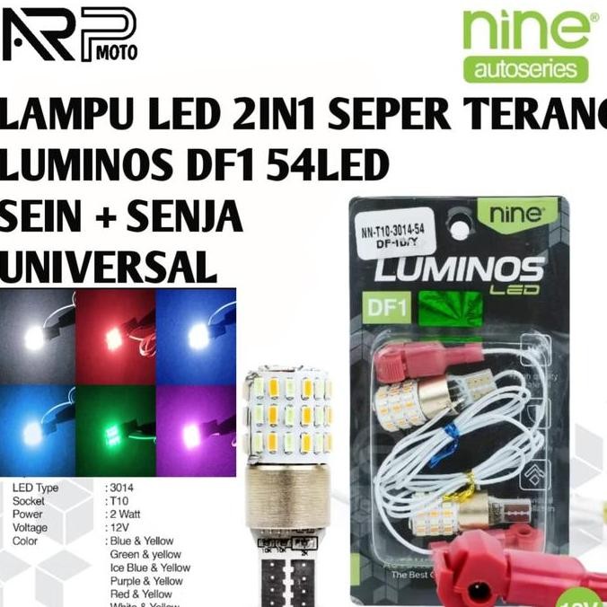 Promo LAMPU SEIN + SENJA 2 MODE SUPER TERANG 54LED 2 IN 1 LUMINOS DF1 SEIN DAJJAL DAKJAL DAJAL UNIVE