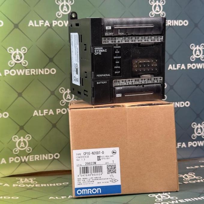 Plc Omron Cp1E-N20Dt-D Cp1E N20Dtd Cp1En20Dtd
