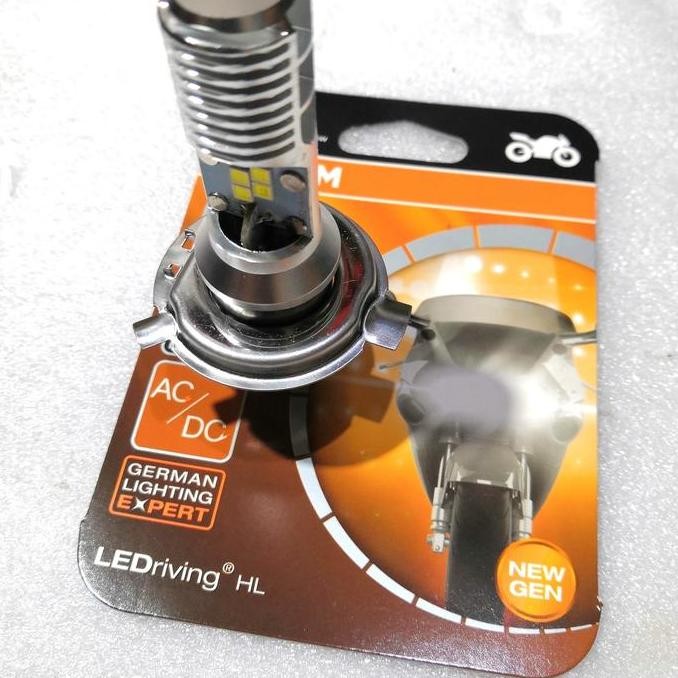 Promo Lampu Led Osram Hs1 H4 Ac/Dc PUTIH Bohlam Led depan Ori Osram Hs1 H4 COD