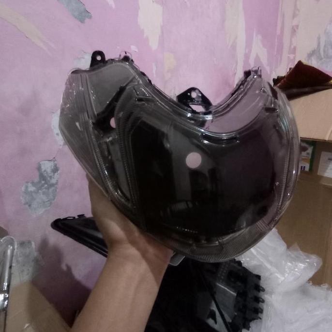 Promo Reflektor Plus Mika Lampu Depan Mio M3 Mio Z Mio 125 Hitam Transparan Mika ori Stanley COD
