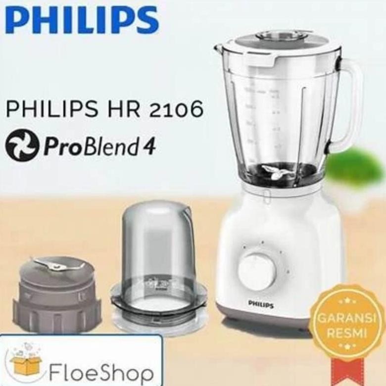 Promo Blender Philips HR2106 Blender plastik...