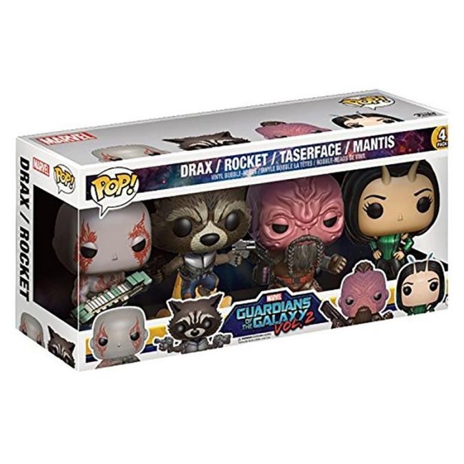 Funko Guardians Galaxy - Drax, Rocket, Taserface, Mantis - 14141