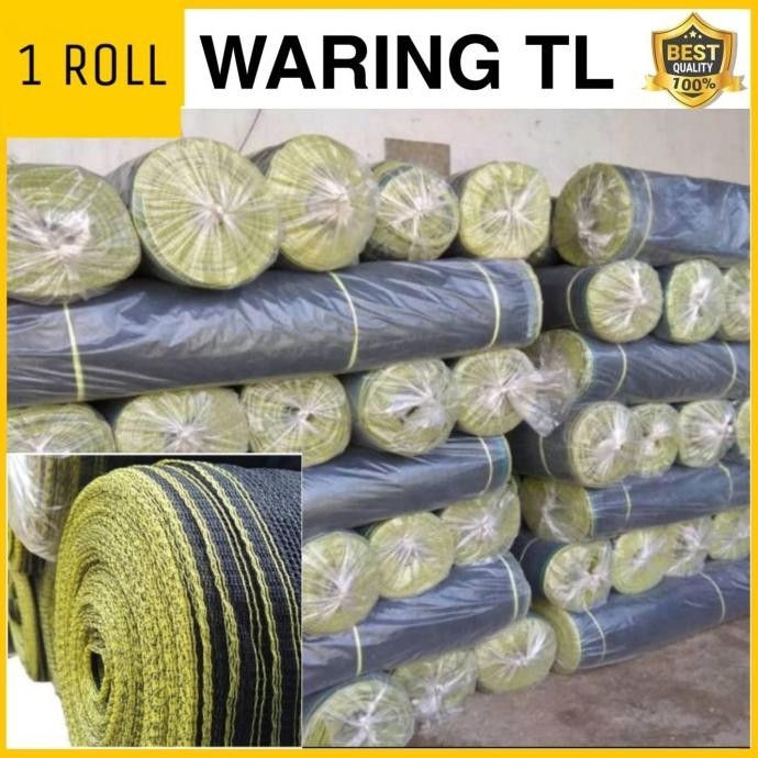 WARING TL ( 1 ROLL ) - waring hitam - pagar ayam - pagar tanaman - waring perkebunan