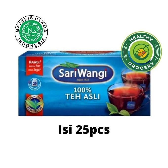 

+%+%+%] Sariwangi Teh Hitam Asli Isi 25 Kantong Teh / Sariwangi Teh Celup