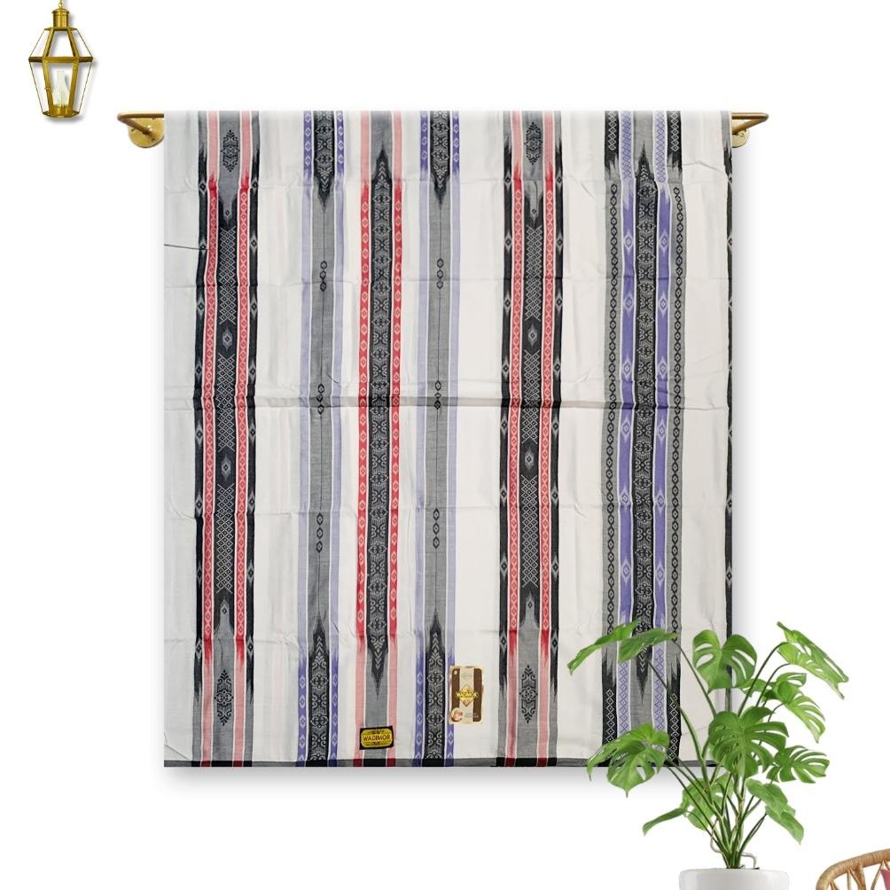 SEMPOL Wadimor Sarung Tenun Jacquard Antik KHUSUS PUTIH