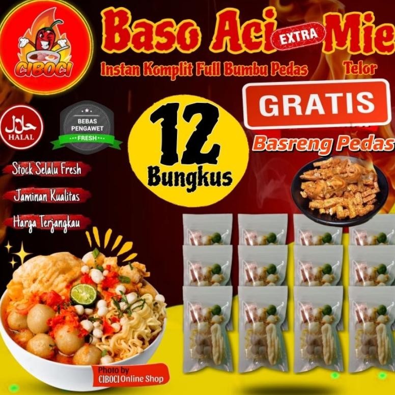 

Paket EXTRA Komplit Full Bumbu Kuah Kaldu Pedas FREE Basreng Pedaz Jeletot / Boci Homemade / Bakso Baci Olahan - Cemilan Viral Hotpot Kemasan Olahan Siap Saji