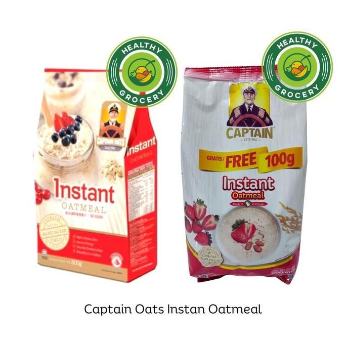 

+%+%+%] Captain Oats Instant Oatmeal 800gr free 200gr