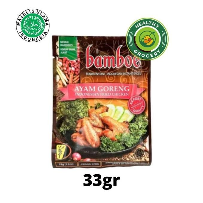 

Buruan beli] Bamboe Bumbu Ayam Goreng 33gr / Spice Mix For Indonesian Fried Chicken