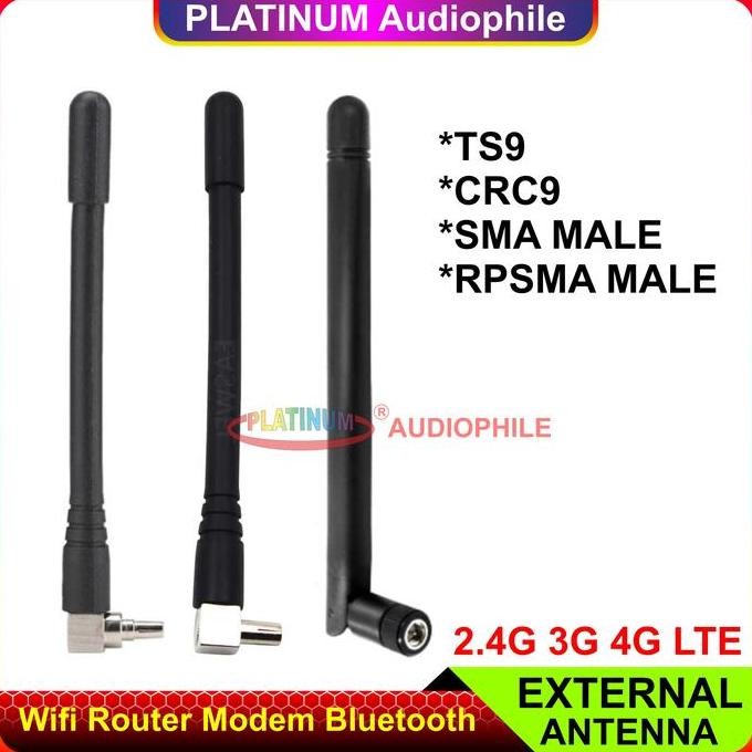BIG SALE Antena External Eksternal Wifi Modem Router RP SMA RPSMA TS9 CRC9 4G
