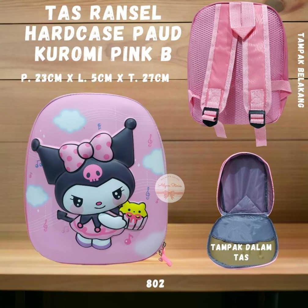 Tas Ransel Sekolah Anak Perempuan ukuran PAUD TK Kecil