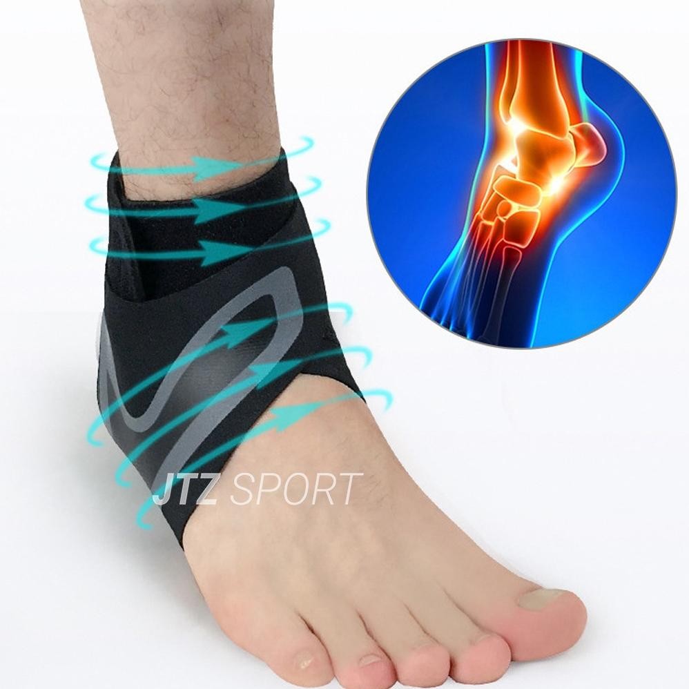 Ankle Kaki Support Sport Anti Cidera Pelindung Tumit