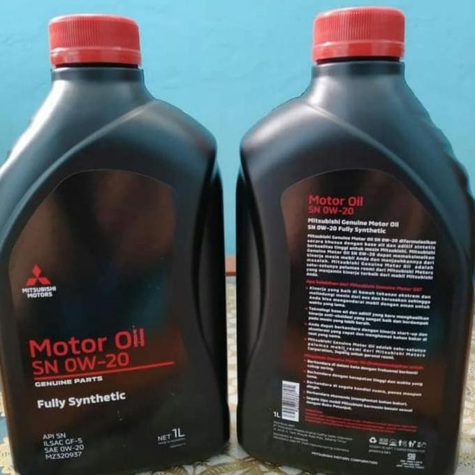 oli mesin Mitsubishi 0w-20 full synthetic /oli mobil xpander outlander