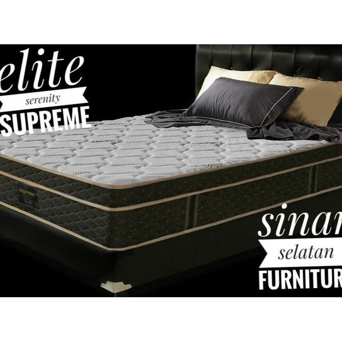 Termurah Serenity Kasur Pegas Anti Bakteri & Mikroba Supreme Uk 160X200 Full Set Spring Bed Matras P