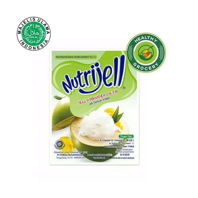 

Ready stock] Nutrijell Jelly Powder Rasa Kelapa Muda 15gr