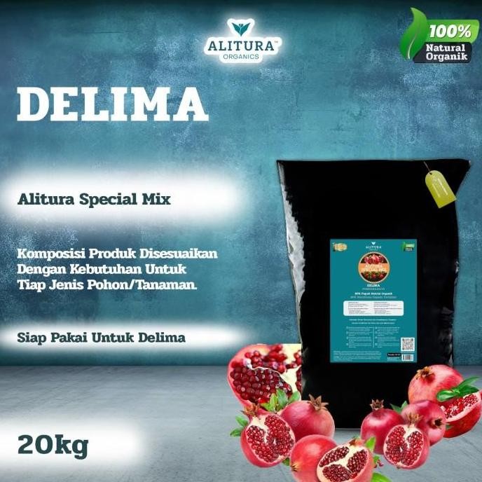 

Terlaris Alitura Pupuk Organik Buah Delima Nutrisi Npk 100% Organic 20Kg Special Mix