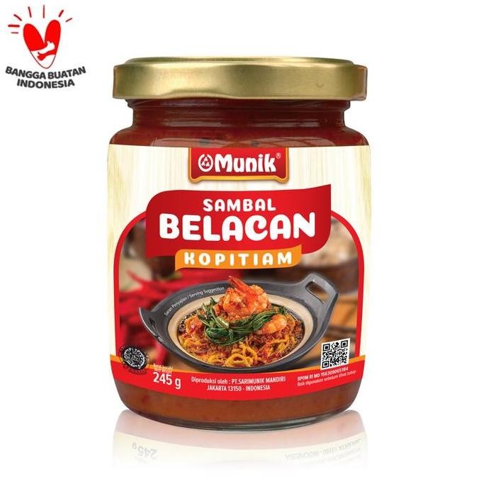 

#####] Sambal Belacan Kopitiam Munik 245 Gr
