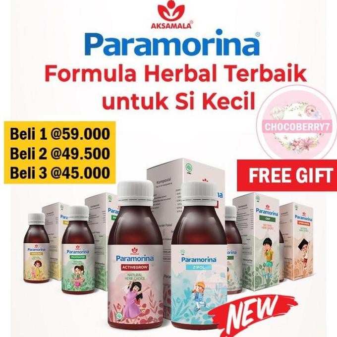 BARU PARAMORINA MADU HERBAL ANAK VITABUMIN PARAMORINA