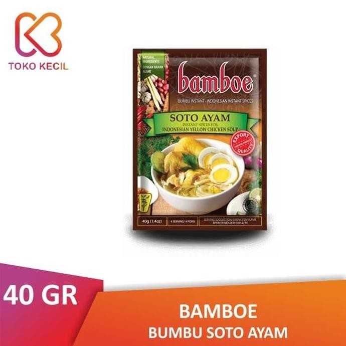

*#*#*#*#] [PACK] Bamboe Bumbu Soto Ayam 40 GR