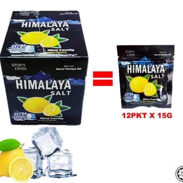 

Baru Permen Himalaya Salt Candy 1 Box Isi 12 Pcs