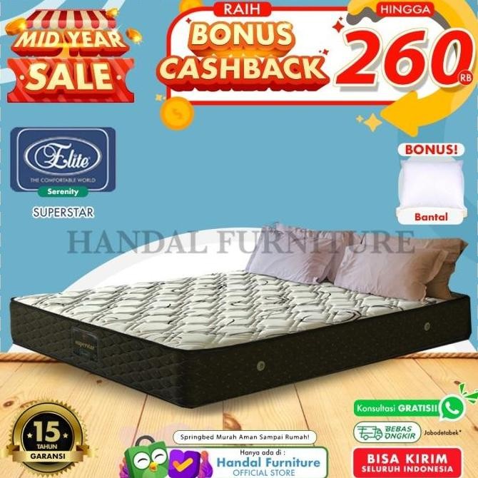Springbed ASLI Elite Serenity Superior 90x200 (Hanya Kasur)