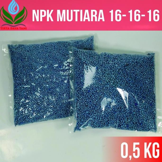 

Terlaris Pupuk Meroke Npk Mutiara 16 - 16 - 16 Kemasan Repacking 0,5 Kg