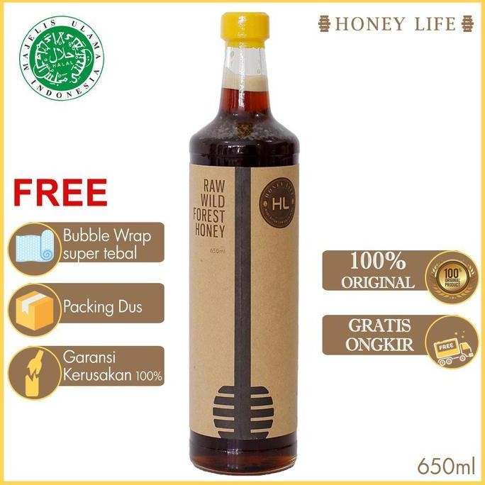 

BARU HONEY LIFE MADU HUTAN ALAMI - RAW WILD FOREST HONEY (650ML)