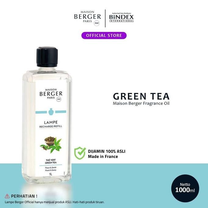 READY Lampe Berger Refill Diffusers The Vert / Green Tea 1L