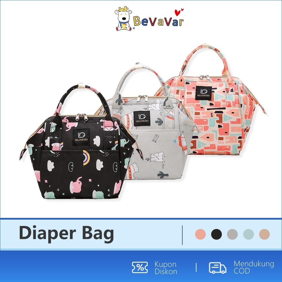 BEVAVAR Multifungsi Diaper Bag Bayi Tas Perlengkapan Bayi Waterproof