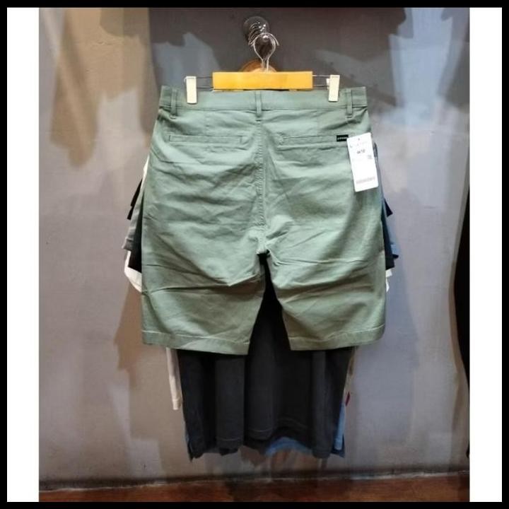 Celana Pendek Giordano Slim Tapered Strech Original Original Best Seller