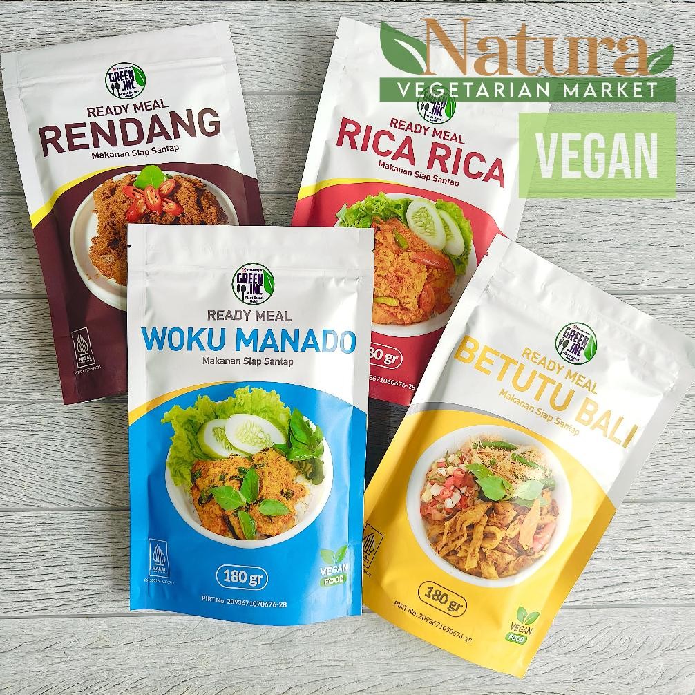 

Green Inc Ready Meal Vegan Vegetarian Makanan Cepat Saji Vegan Vegetarian Bisa Langsung Dimakan