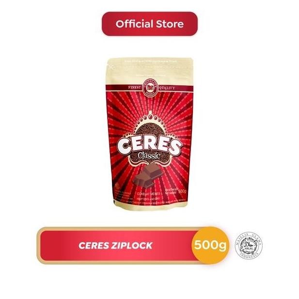 

Baru Ceres Coklat Meses/Meises Coklat Hagelslag Ziplock 500 Gram